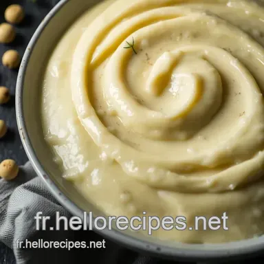 Recette Mousseline Purée de Pommes de Terre: La Velouté des Cieux Fiche recette