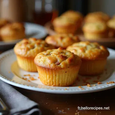 Muffins Au Chorizo Ch&egrave;vre LAp&eacute;ro Chic et Facile Fiche recette