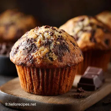 Muffins caf&eacute;chocolat Recette Grand Cru et astuces pour le d&ocirc;me parfait Fiche recette
