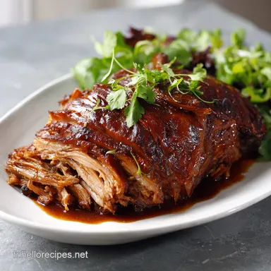 Nonies Best BBQ: Porc Effiloch&eacute; en 10h 30min Fiche recette