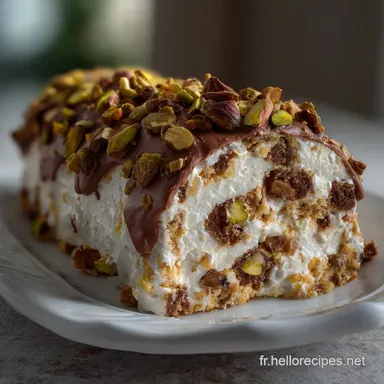 Nougat Glac Bche Glace Amour de : Cr&eacute;meux et Facile Fiche recette