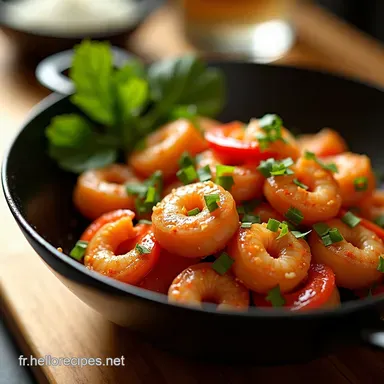 Wok de Nouilles au Pak Choi Crevettes Mon Secret Express Fiche recette