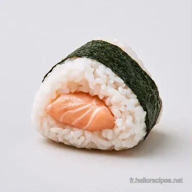 Onigiri Au Saumon pour 6 Portions Fiche recette
