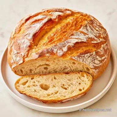 Pain Petit &Eacute;peautre Sans Machine au Miel Fiche recette