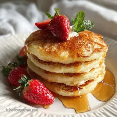Pancake Sans Oeuf: Texture Nuageuse en 20 Minutes Fiche recette