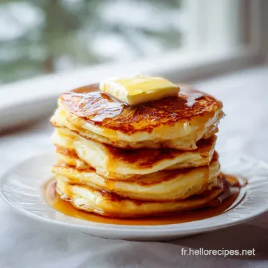 Pancakes Moelleux Faciles en 15 Minutes Fiche recette
