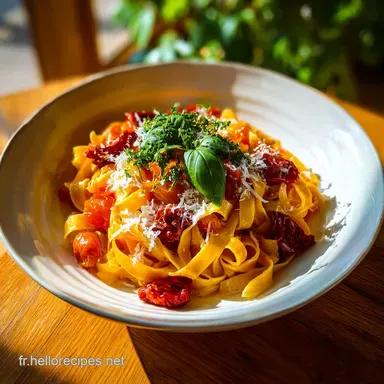 Pasta d'Automne : Courge R&ocirc;tie Cr&eacute;meuse pour 4 Personnes Fiche recette