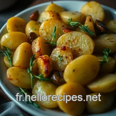Cuisson patate douce rôtie : Une recette savoureuse aux herbes Fiche recette