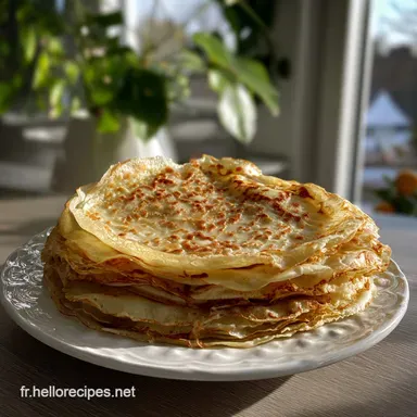 La Pate Crepes Facile Et Inratable: La Meilleure Recette Fiche recette