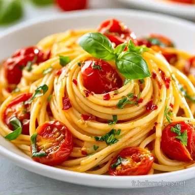 P&acirc;tes Tomates Basilic en 25 Minutes Fiche recette