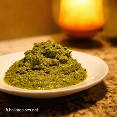 Pesto Genovese Recette Authentique Le Vrai Go&ucirc;t dItalie Fiche recette