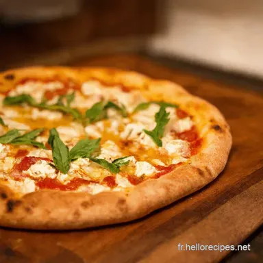 Pizza Ch&egrave;vre Miel Facile Pizza Ma Recette UltraGourmande Fiche recette