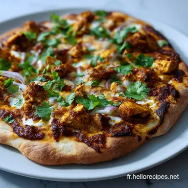 Pizza Tikka Massala : Recette Royale Poulet Authentique Fiche recette