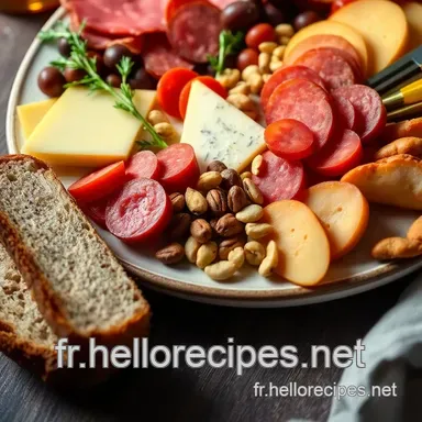 Plateau charcuterie : Découvrez l'art de l'apéritif convivial Fiche recette