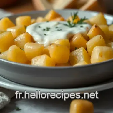 Pommes de terre au four à la crème et au fromage : le réconfort ultime Fiche recette
