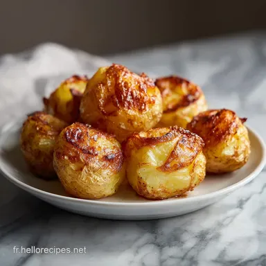 Pommes De Terre Au Four Croustillantes Pour 4 Portions Fiche recette