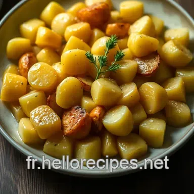 Pommes de Terre Sarladaises: Recette Traditionnelle du Périgord Fiche recette