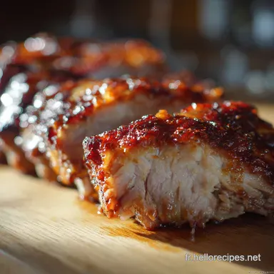 Barbecue : Recette Porc Effiloch&eacute; lent, fum&eacute; et tendre &agrave; souhait Fiche recette