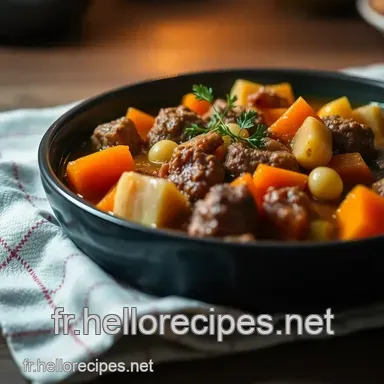 Recette Pot-au-Feu Traditionnel : Le Plat Réconfortant de Grand-Mère Fiche recette