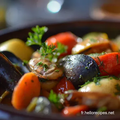 Pot au feu de la mer Recette dhiver facile et bouillon au safran parfait Fiche recette