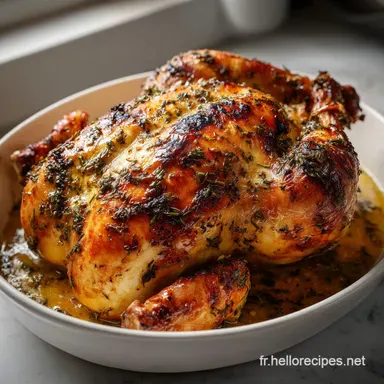 Poulet au Four : La Recette Croustillante et Moelleuse Fiche recette