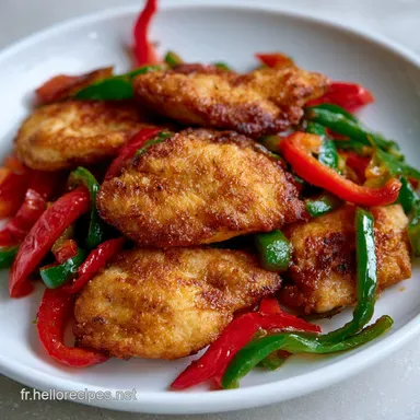Poulet Basquaise en 60 Minutes Fiche recette