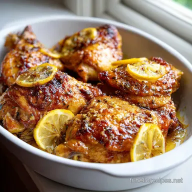 Poulet Citron Ail: Peau Croustillante Fiche recette