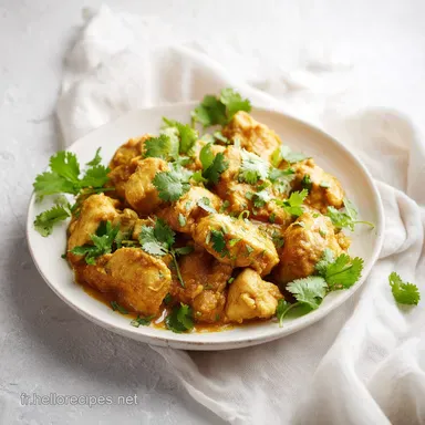 Poulet Curry Indien 2 au Yaourt Grec Fiche recette