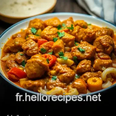 Poulet Massala Savoureux : Une Évasion Culinaire Authentique Fiche recette