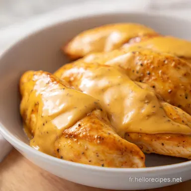Poulet Moutarde au Yaourt Grec Velout&eacute; Fiche recette