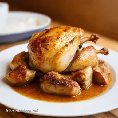 Poulet au Four R&ocirc;ti Parfait La Recette de Ma GrandM&egrave;re Fiche recette