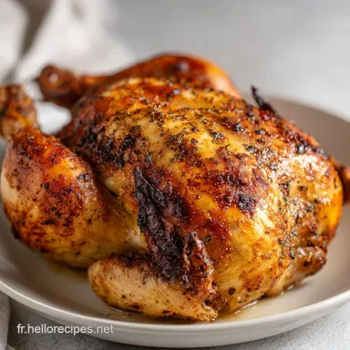 Recette Poulet Air Fryer Roti En 1 Heure Fiche recette