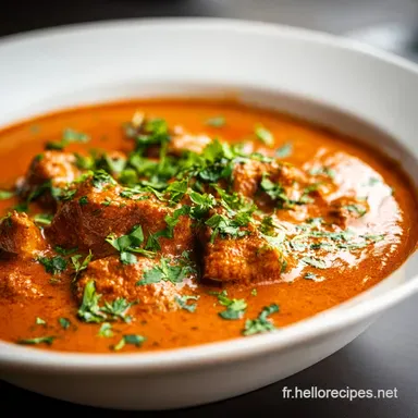 Poulet Tikka Masala Facile en 45 Minutes Fiche recette