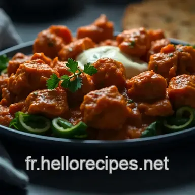 Poulet Tikka Masala : Un voyage épicé vers l'Inde à la maison Fiche recette