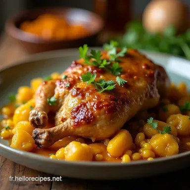 Recette Poulet Yassa Sénégalais Marinade au Citron Inratable Fiche recette