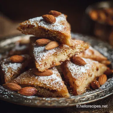 Pyramides aux amandes : Recette traditionnelle fondante du Maghreb