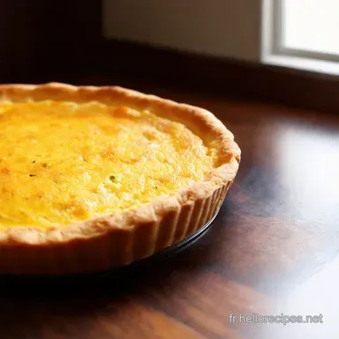Ma Délicieuse Quiche au Fromage Recette Facile et Inratable Fiche recette
