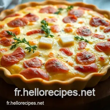 Quiche au Saumon : Une Évasion Gourmande en Bretagne Fiche recette