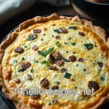 Ma Quiche au Thon et À L’Aneth : Simple et Délicieuse Fiche recette