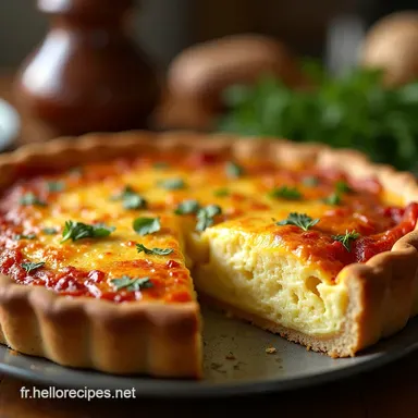 La Véritable Quiche Lorraine Recette Facile et Onctueuse Fiche recette
