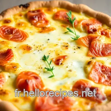 Quiche Saumon: My Creamy Boursin & Smoked Salmon Dream Fiche recette