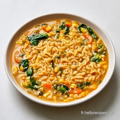 Ramen Aux L&eacute;gumes Pour 4 Personnes Fiche recette