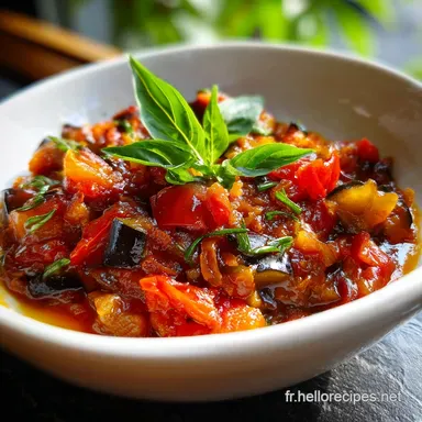 Ratatouille Proven&ccedil;ale : La Recette Authentique en 1h 55min Fiche recette