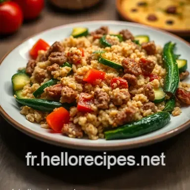 Courgette Farcie : Une Recette Méditerranéenne Délicieuse à Partager Fiche recette