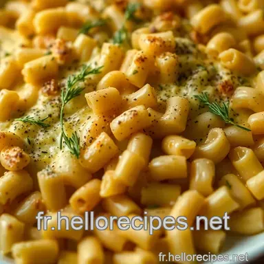Mon Gratin de Pâtes Facile : Une Recette Savoureuse à Partager Fiche recette