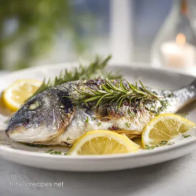 Recette Dorade Au Four Pour 4 Personnes Fiche recette