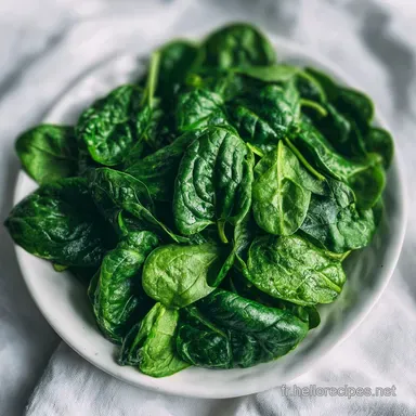 &Eacute;pinard Frais Recette Facile en 15 Minutes Fiche recette