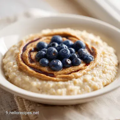 Recette Flocon D'Avoine Minceur au Lait D'Amande Onctueuse Fiche recette