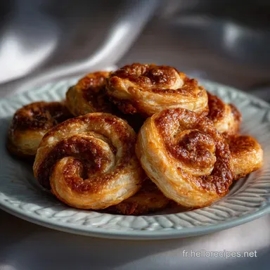 Recette Classique de Palmiers Fran&ccedil;ais : Ultra-Feuillet&eacute;s Fiche recette
