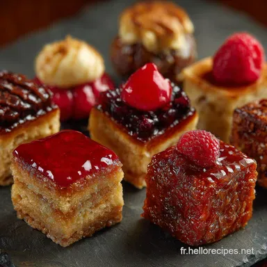Petit Four Glac&eacute; l&eacute;l&eacute;gance des mignardises de la p&acirc;tisserie fran&ccedil;aise Fiche recette